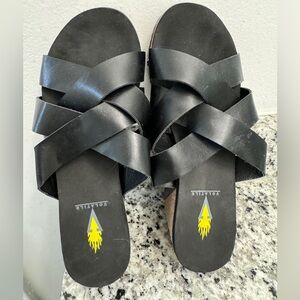 Volatile wedge sandals